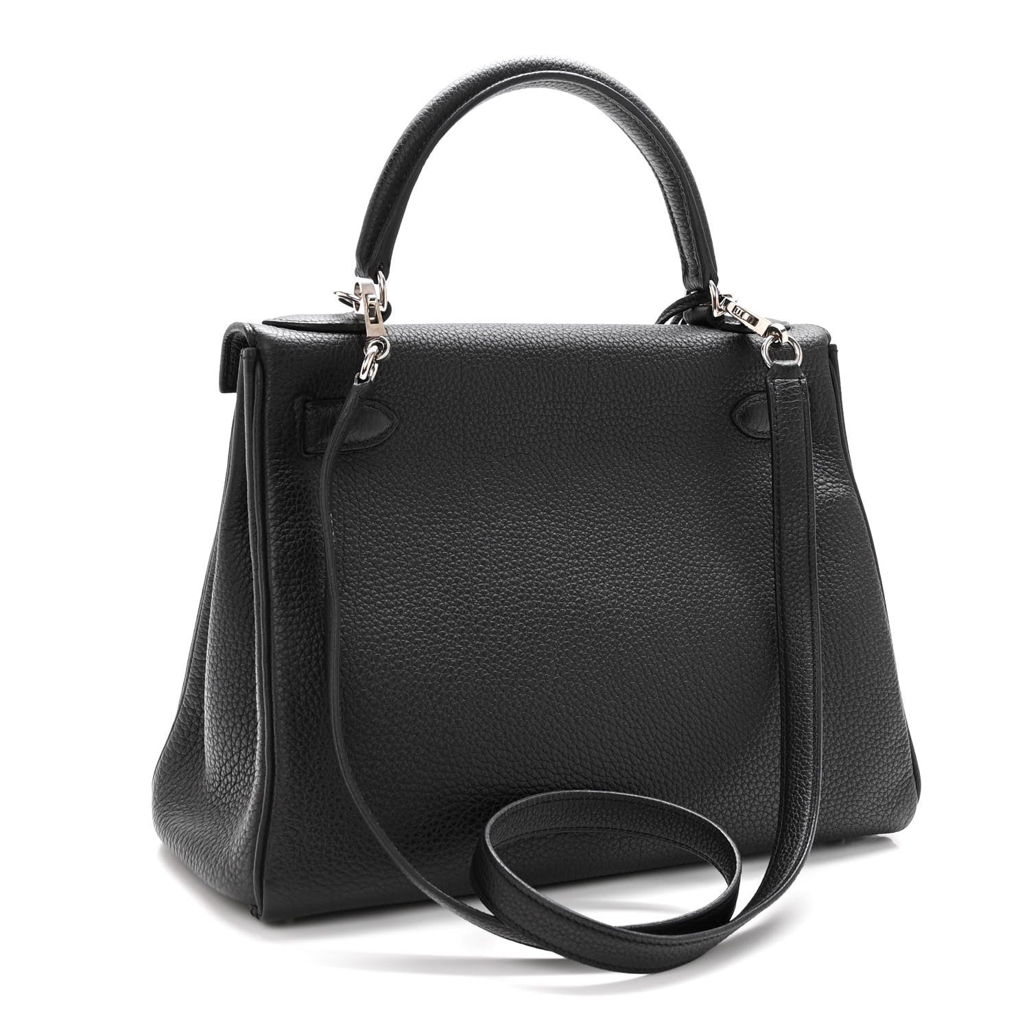 Hermes Togo Kelly Retourne 28 Black 3 of 12