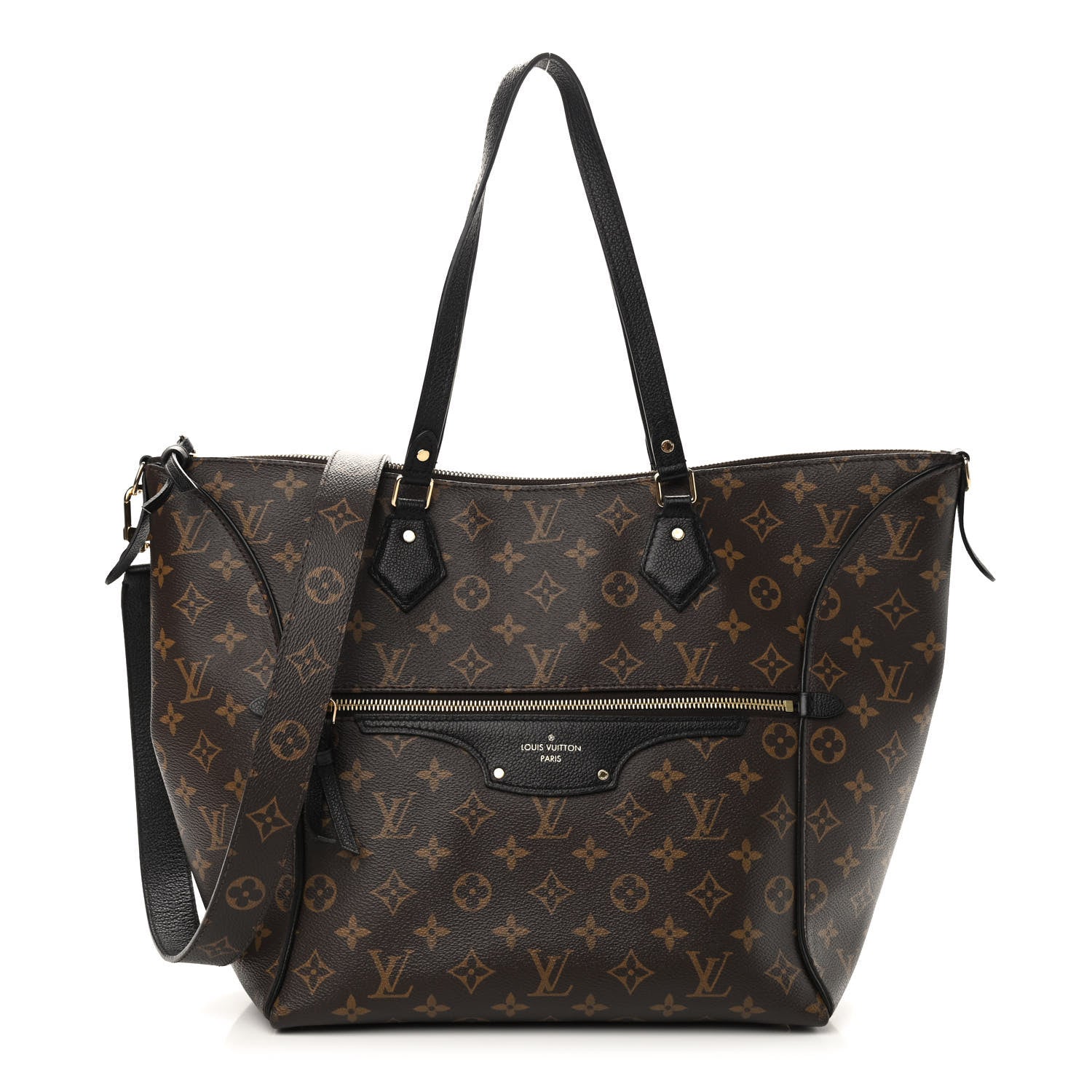 Louis Vuitton Monogram Tournelle MM Black 1 of 8