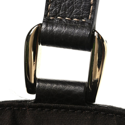 Gucci Crystal Monogram Abbey D Ring Tote Dark Brown 11 of 11