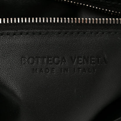 Bottega Veneta Lambskin Maxi Intrecciato Cassette Crossbody Bag Black 6 of 10
