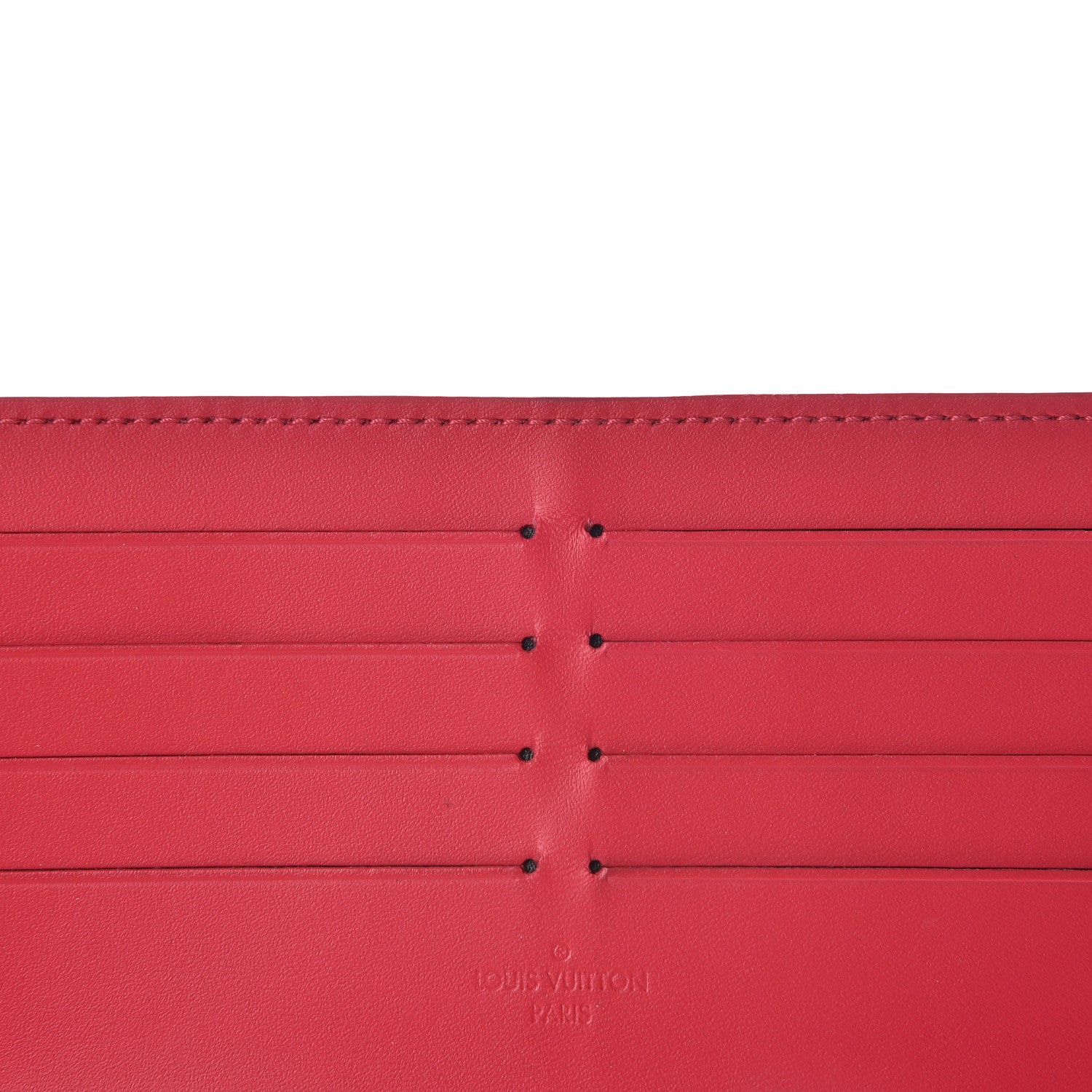 Louis Vuitton Calfskin Felicie Card Holder Insert Hot Pink 7 of 10
