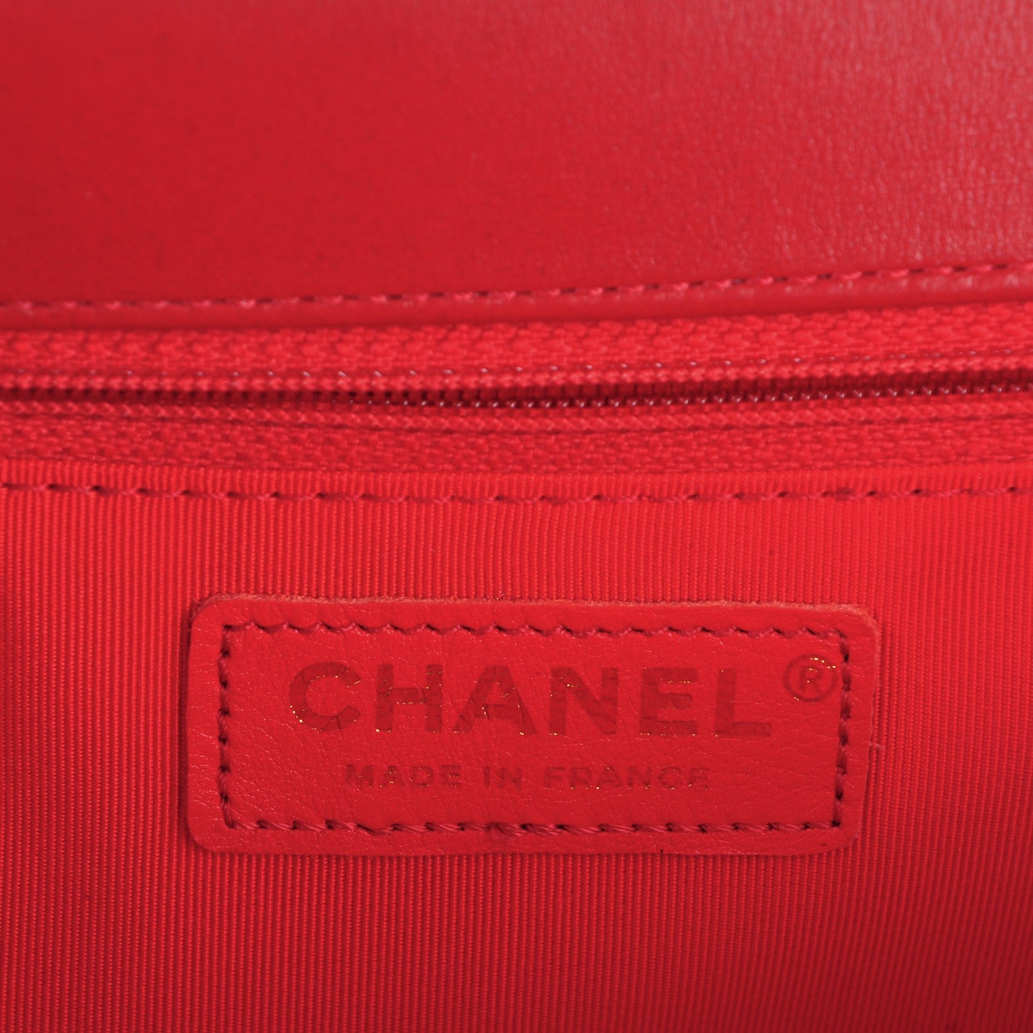 Chanel Lambskin Quilted New Medium Boy Flap Red 7 of 8