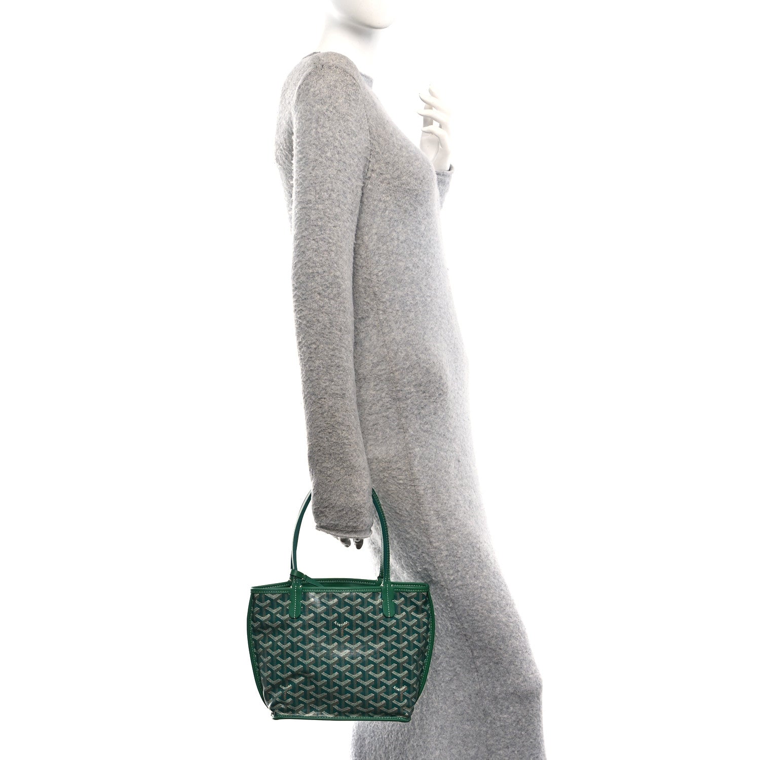 Goyard Goyardine Reversible Mini Anjou Green 2 of 17