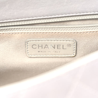 Chanel Calfskin Large Country Chic Flap Grey 6 of 11