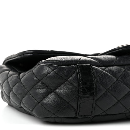Chanel Caviar Quilted Coco Casual Flap Black 9 of 10