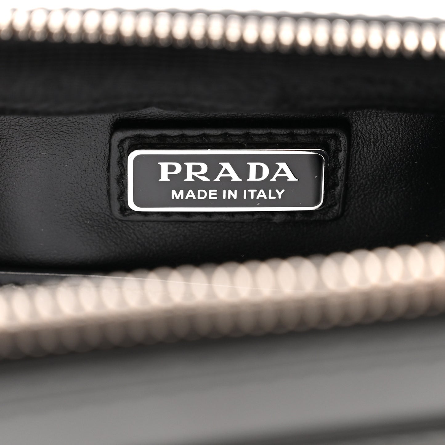 Spazzolato Medium Brique Crossbody Bag Black