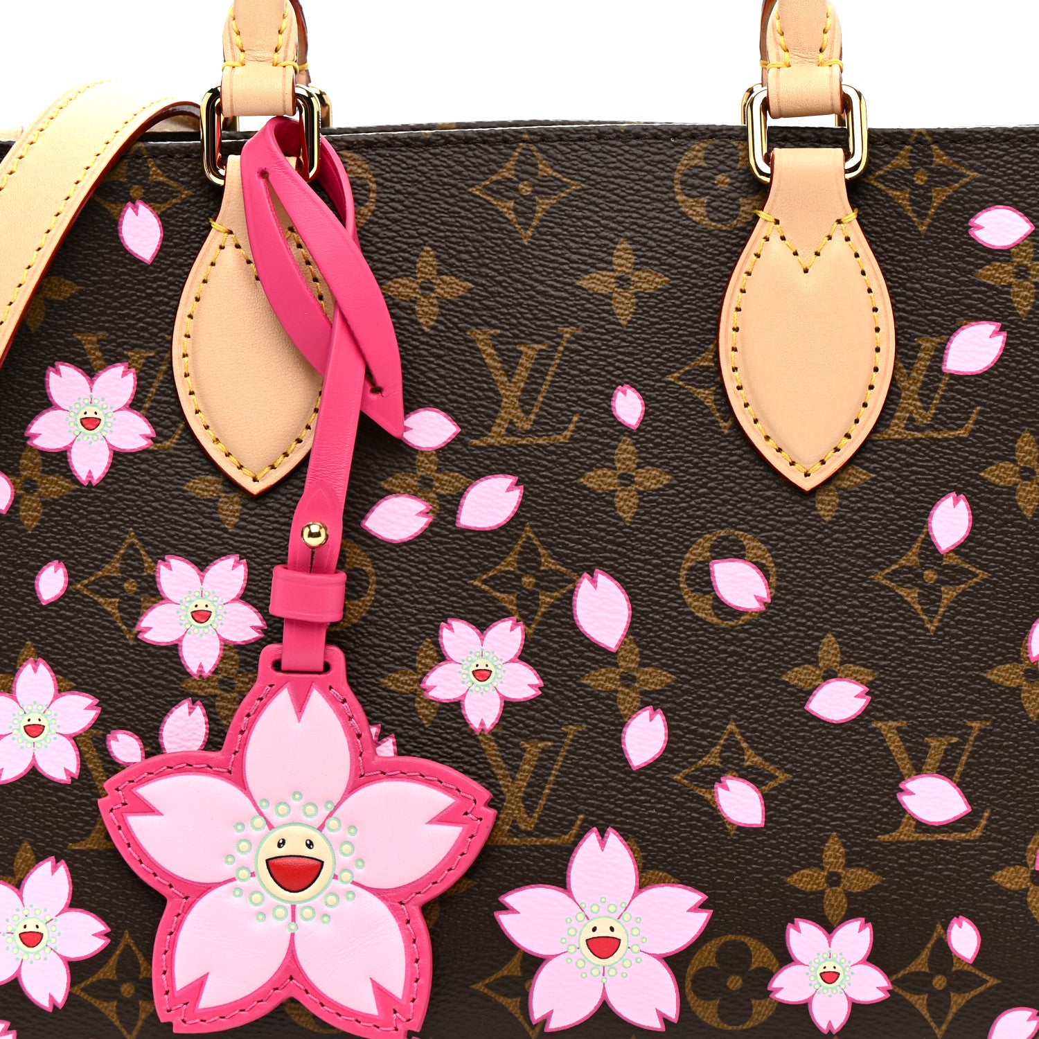 Louis Vuitton LV X TM Monogram Cherry Blossom Onthego PM Sakura