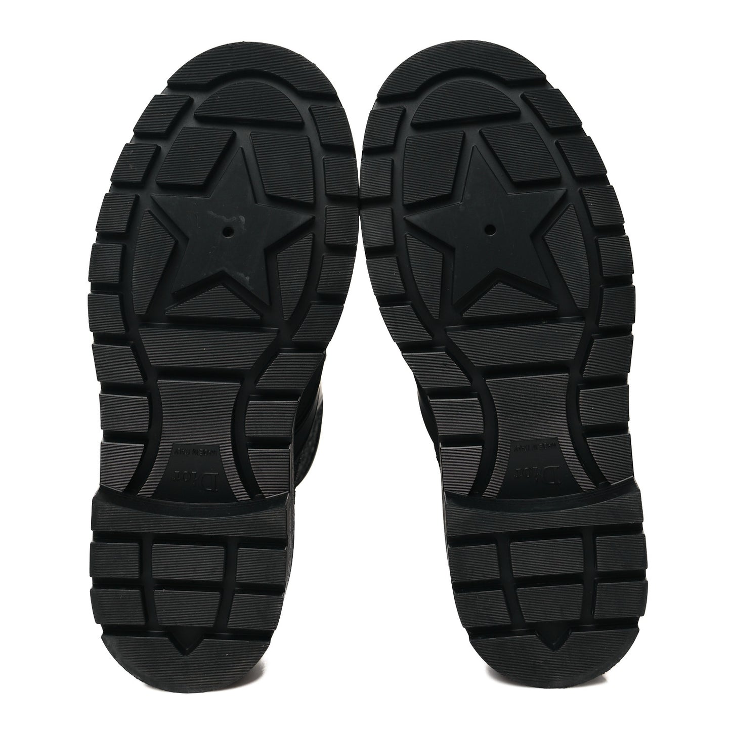 Rubber Diorcamp Boots 37.5 Black