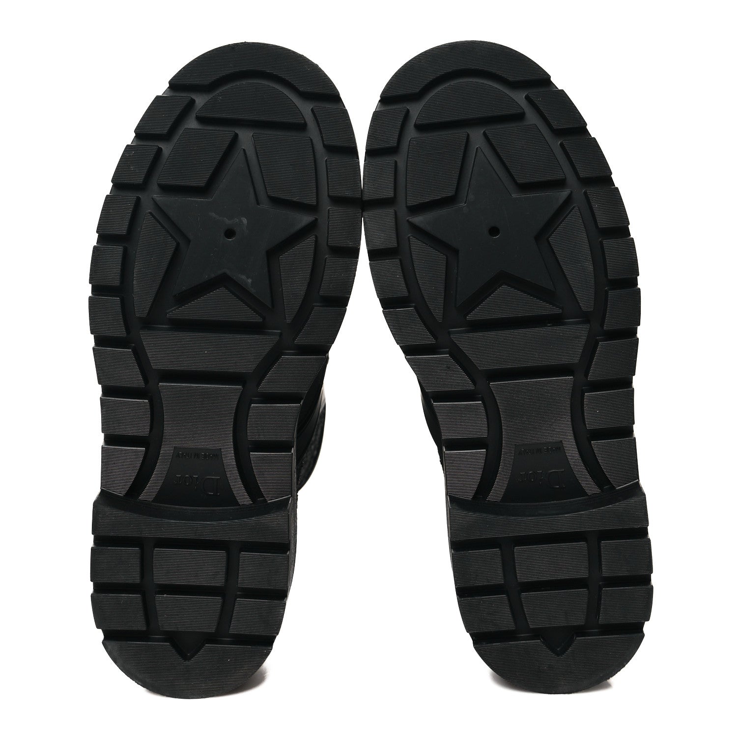 Christian Dior Rubber Diorcamp Boots 37.5 Black 5 of 9