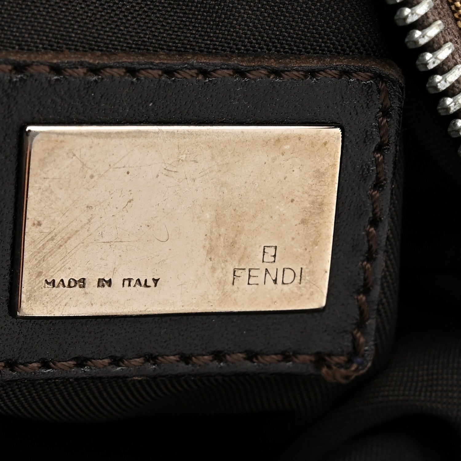 Fendi Zucchino Oyster Brown 6 of 14