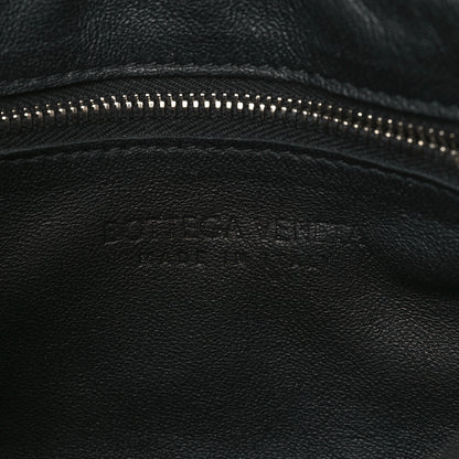 Bottega Veneta Lambskin Maxi Intreccio Small Cassette Crossbody Bag Black 6 of 8
