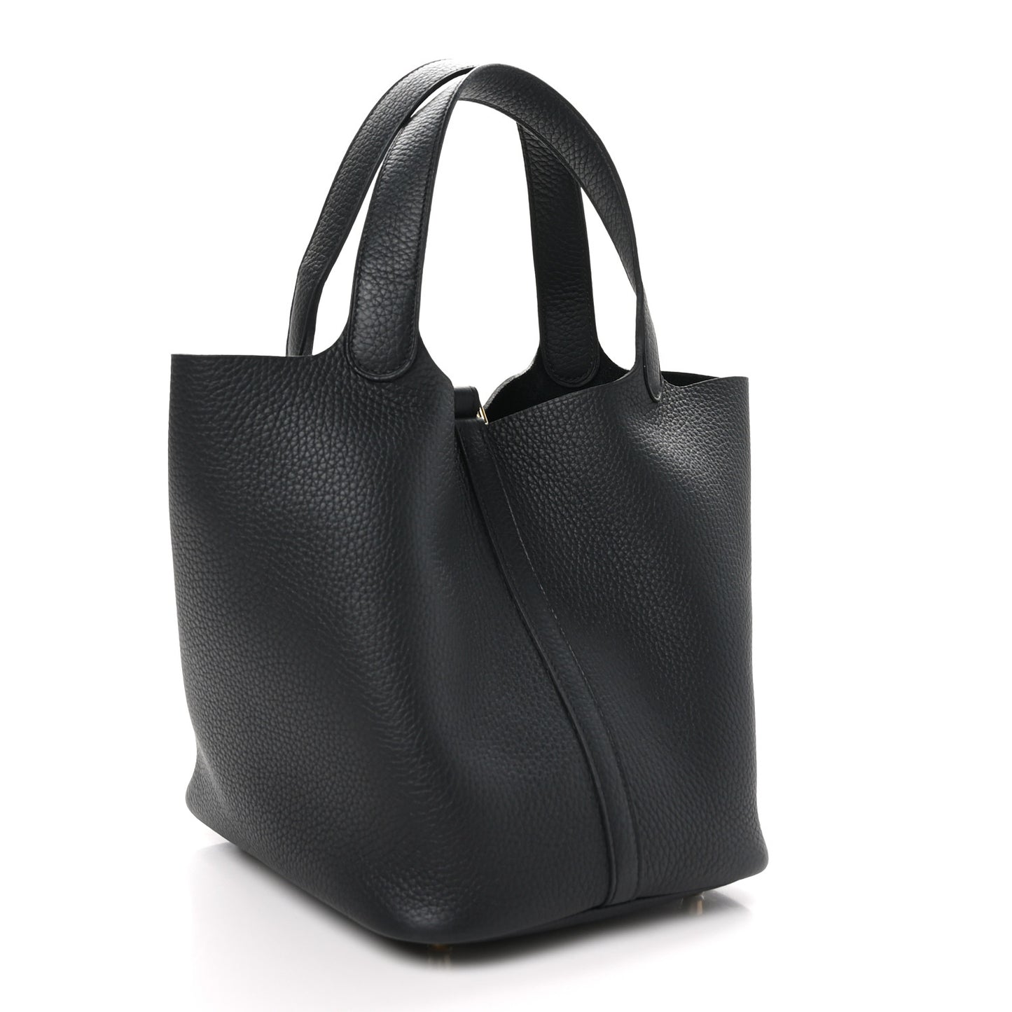 Taurillon Clemence Picotin Lock 22 MM Black