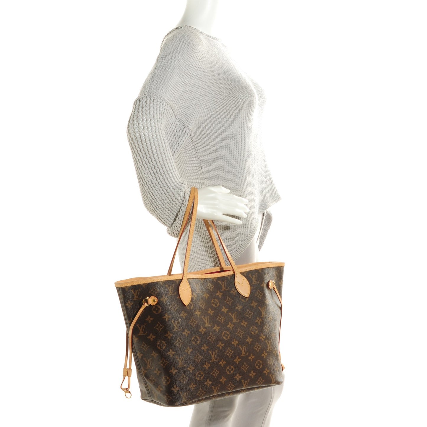 Monogram Neverfull MM Pivoine