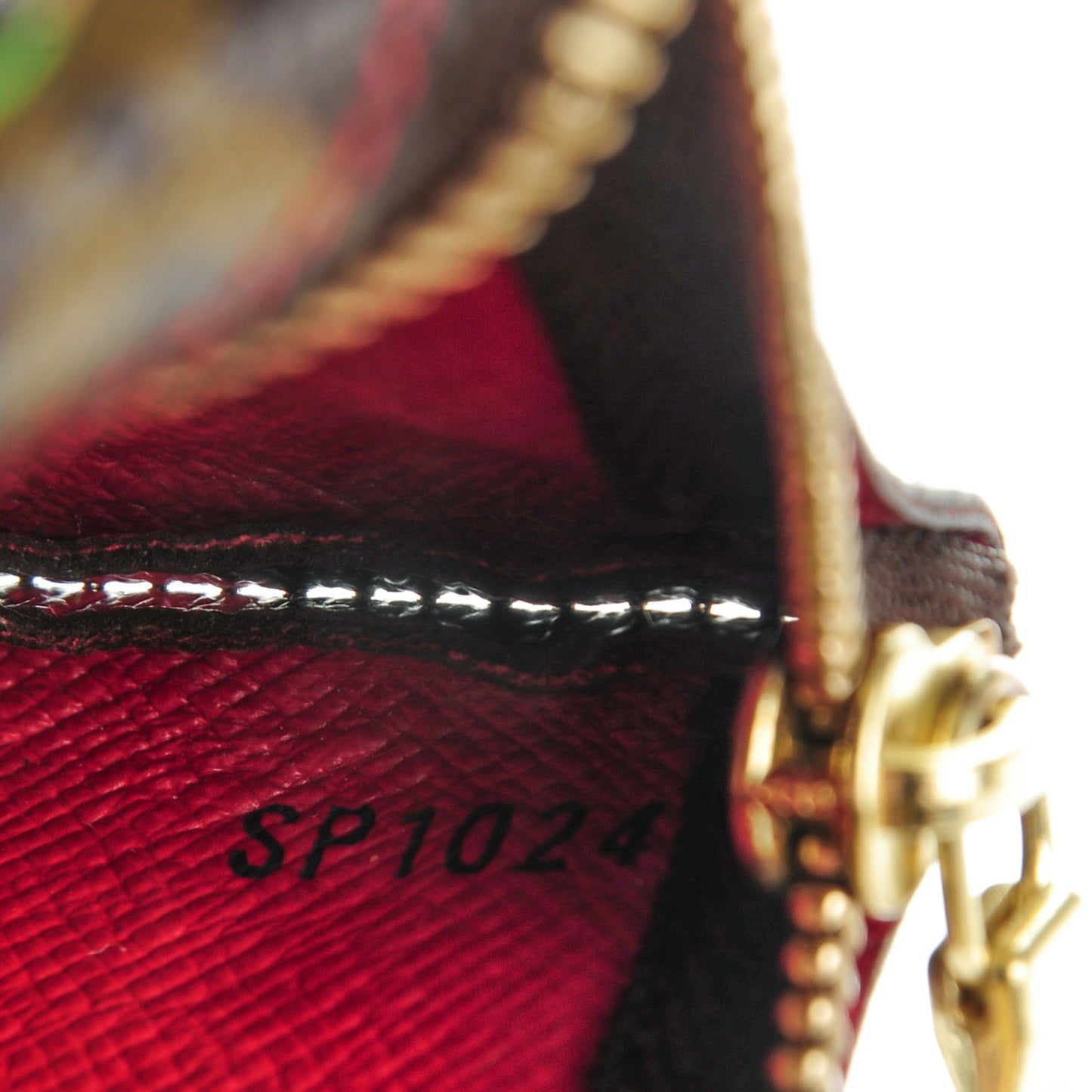 Monogram Cerises Key Pouch