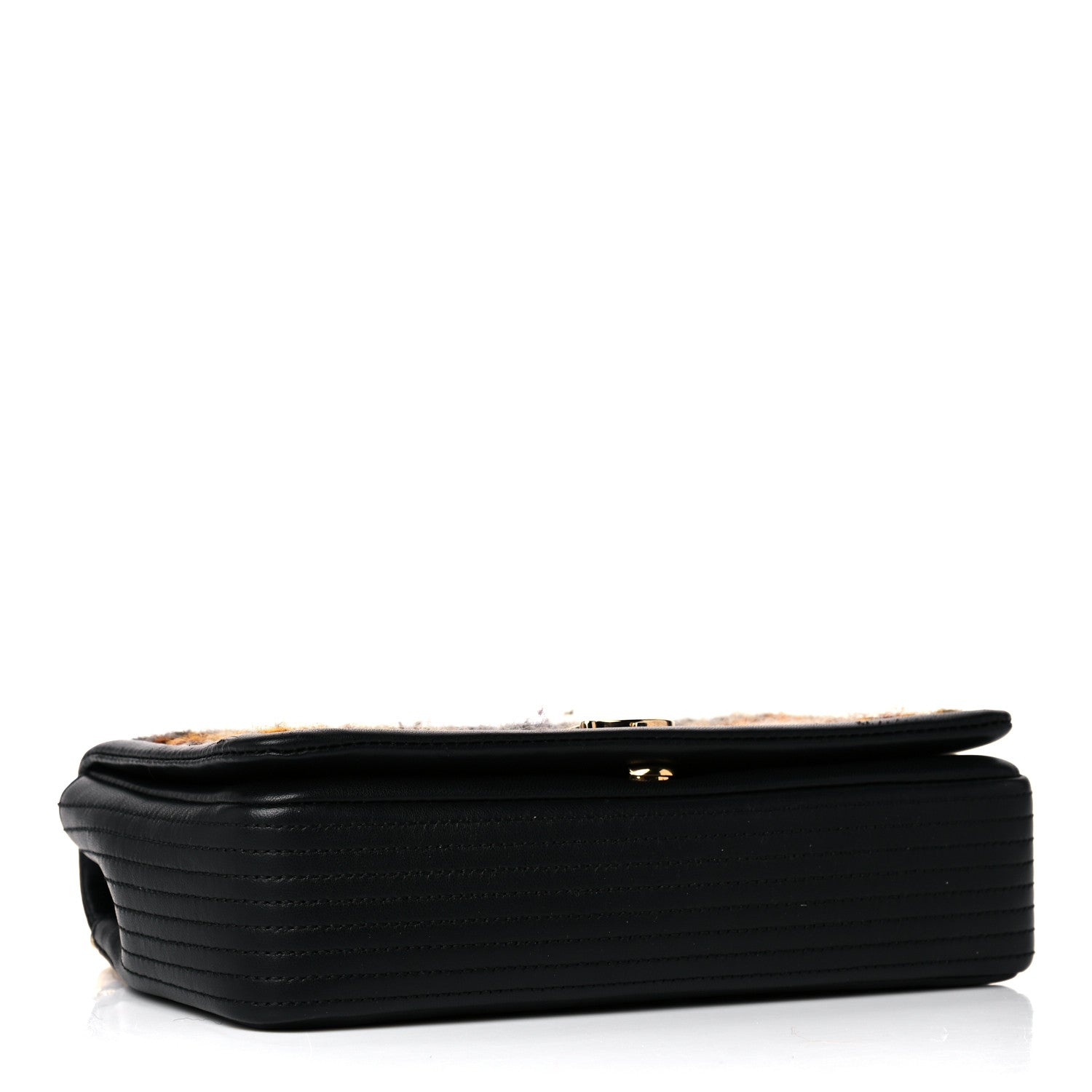 Burberry Tweed Lola Bag Black 3 of 12