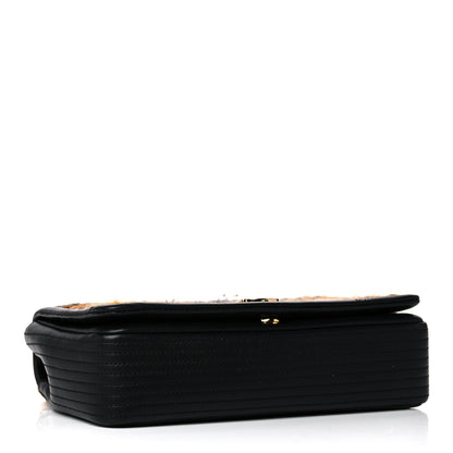 Burberry Tweed Lola Bag Black 3 of 12