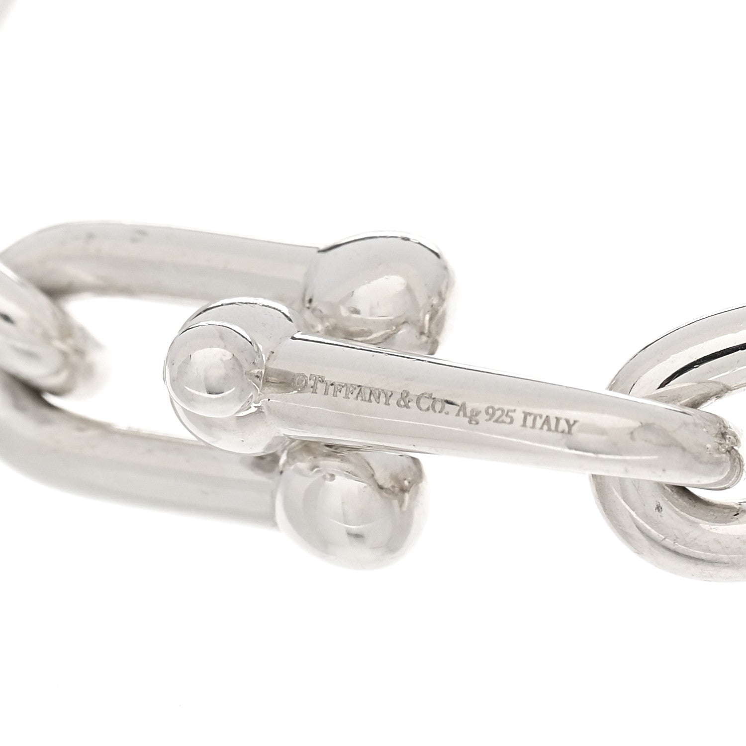 Tiffany Sterling Silver HardWear Link Bracelet 3 of 4