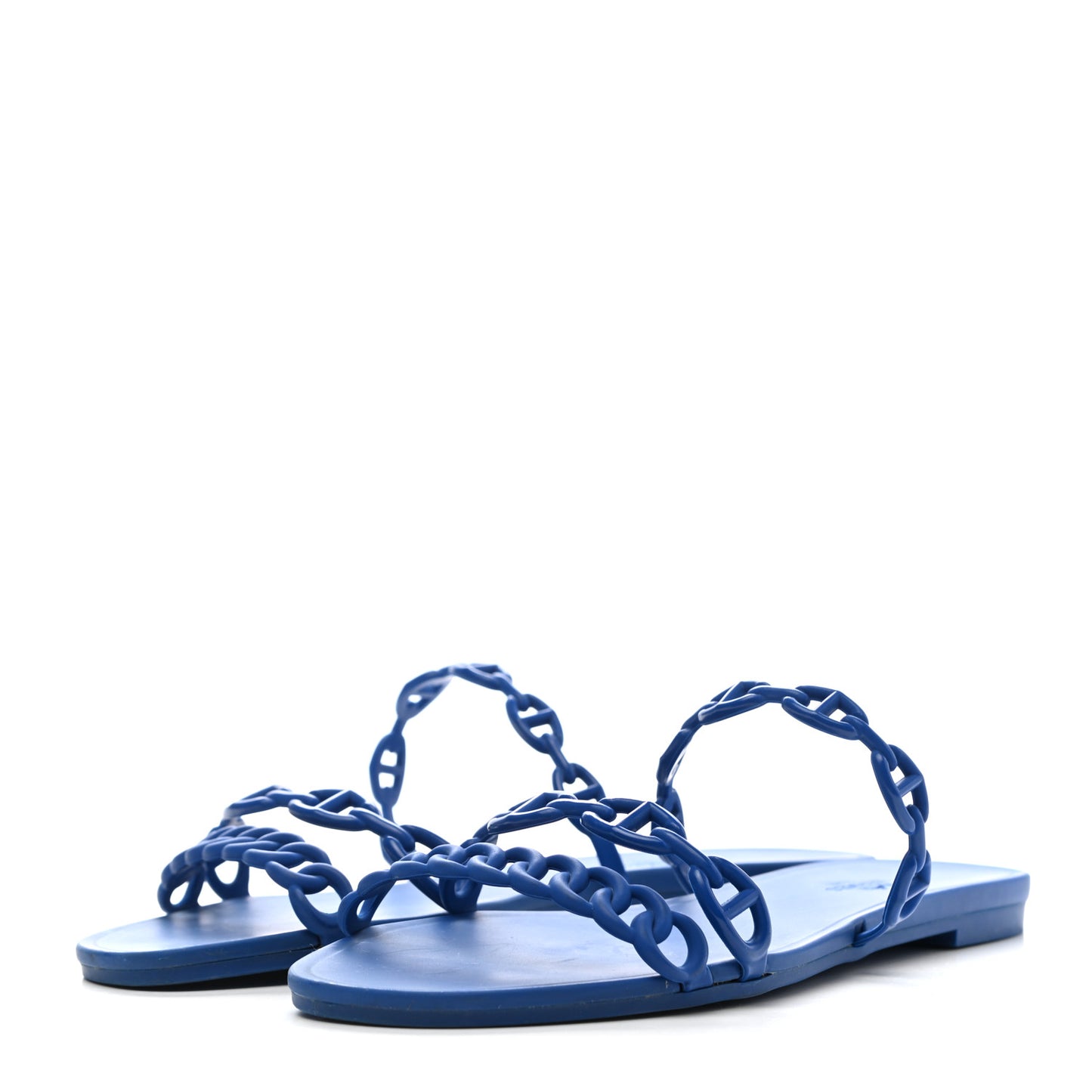 Rubber Chaine d'Ancre Rivage Sandals 39 Bleu Smalt