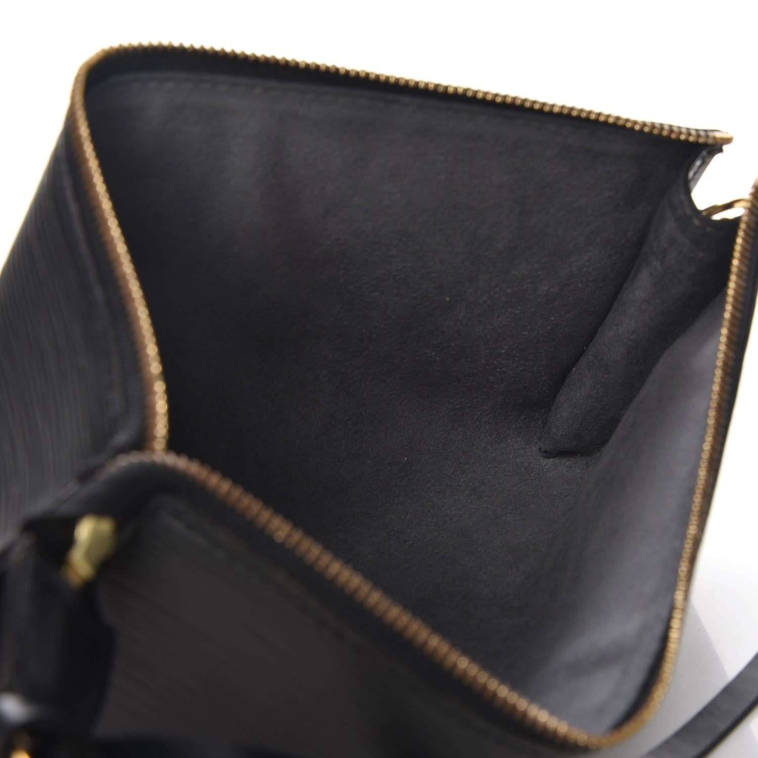 Louis Vuitton Epi Pochette Accessories 24 Black 6 of 8