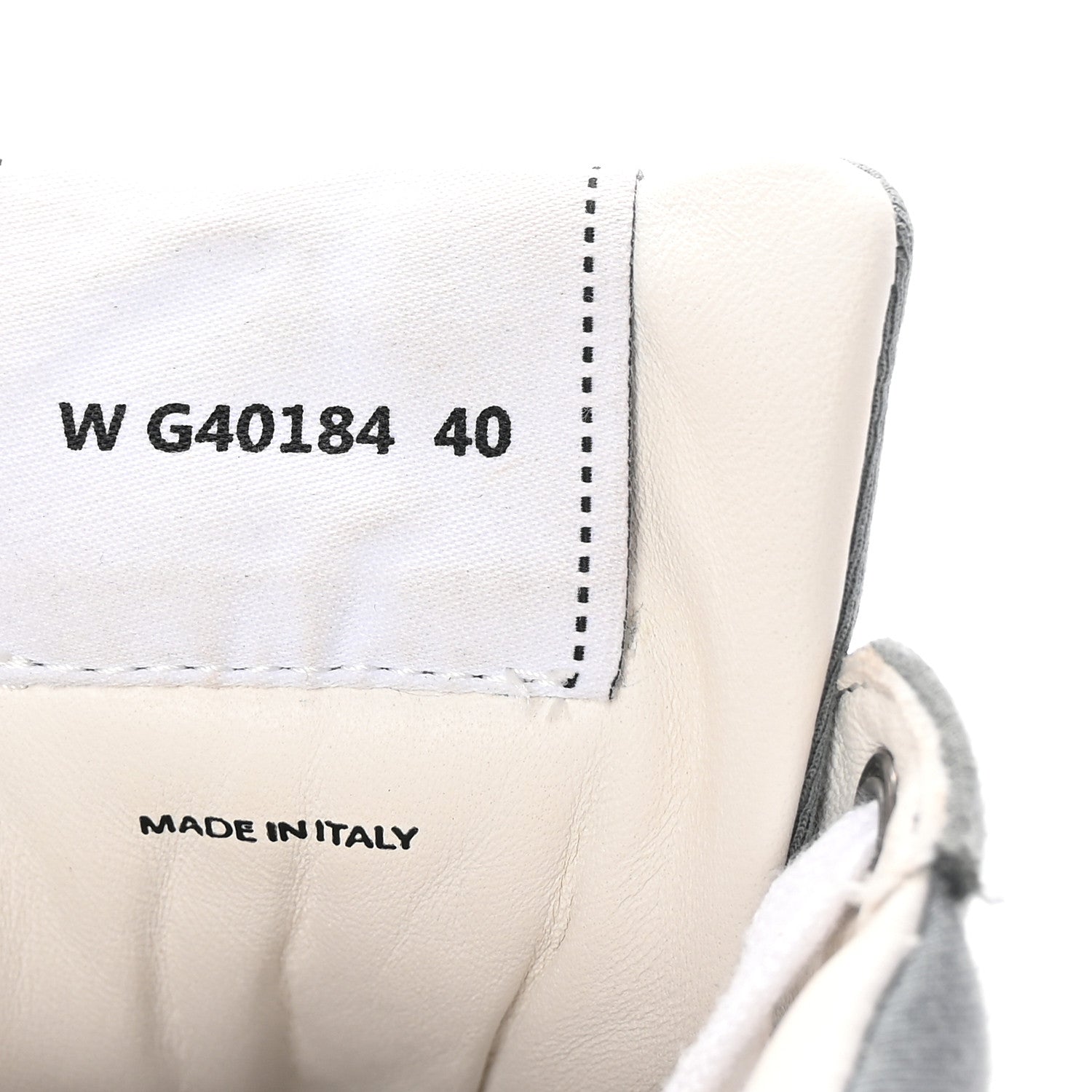 Chanel Fabric Suede Calfskin Quilted CC Sneakers 40 Dark Grey 9 of 10