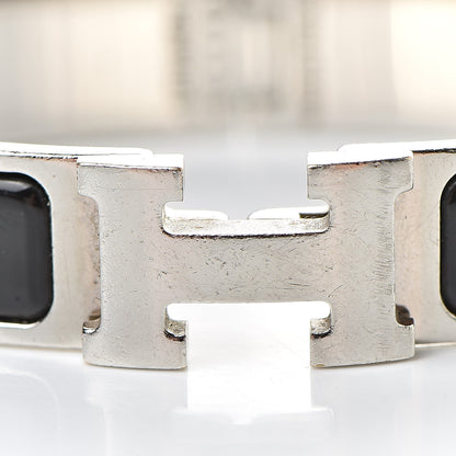 Hermes Enamel Narrow Clic Clac H Bracelet PM Black 7 of 7