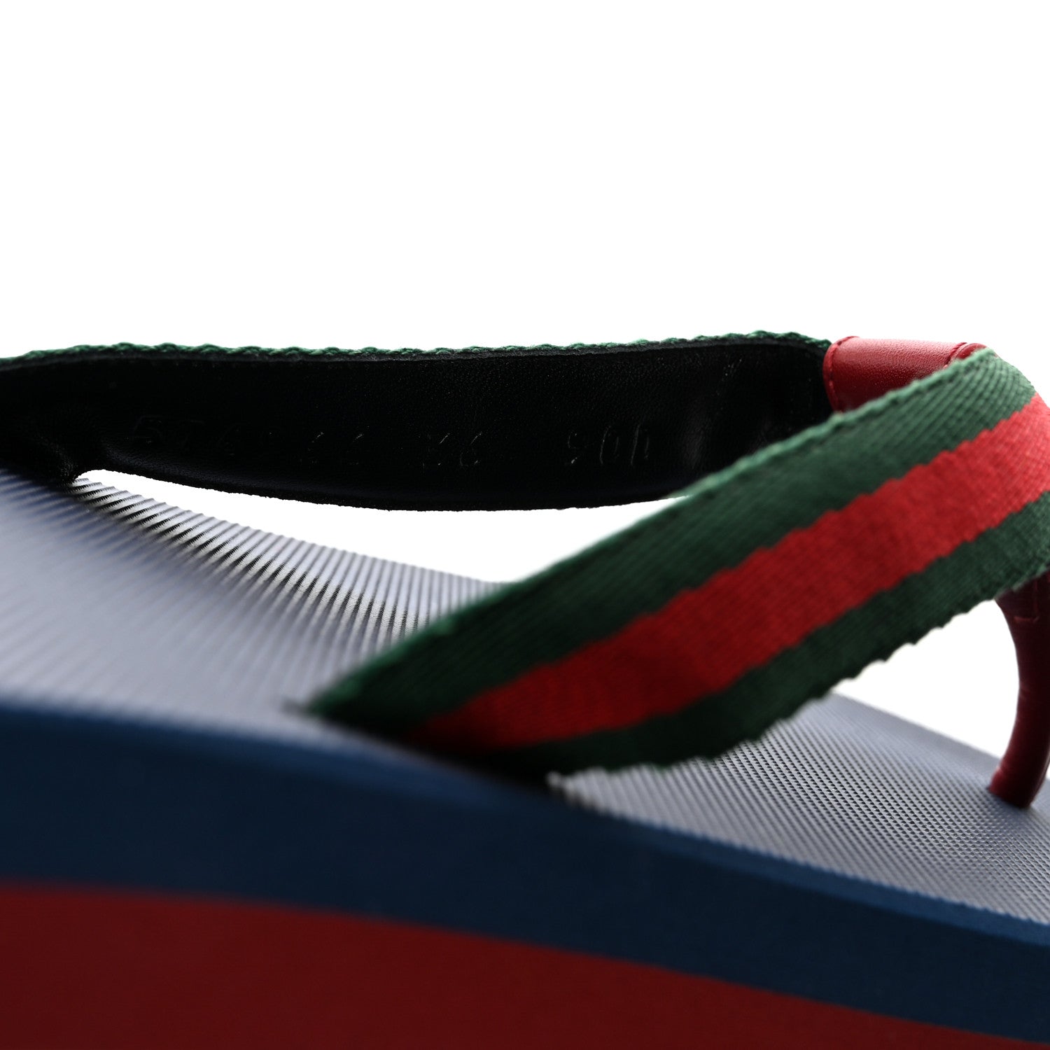 Gucci Canvas Web Platform Lifford Thong Sandals 36.5 Hibiscus Red 17 of 18