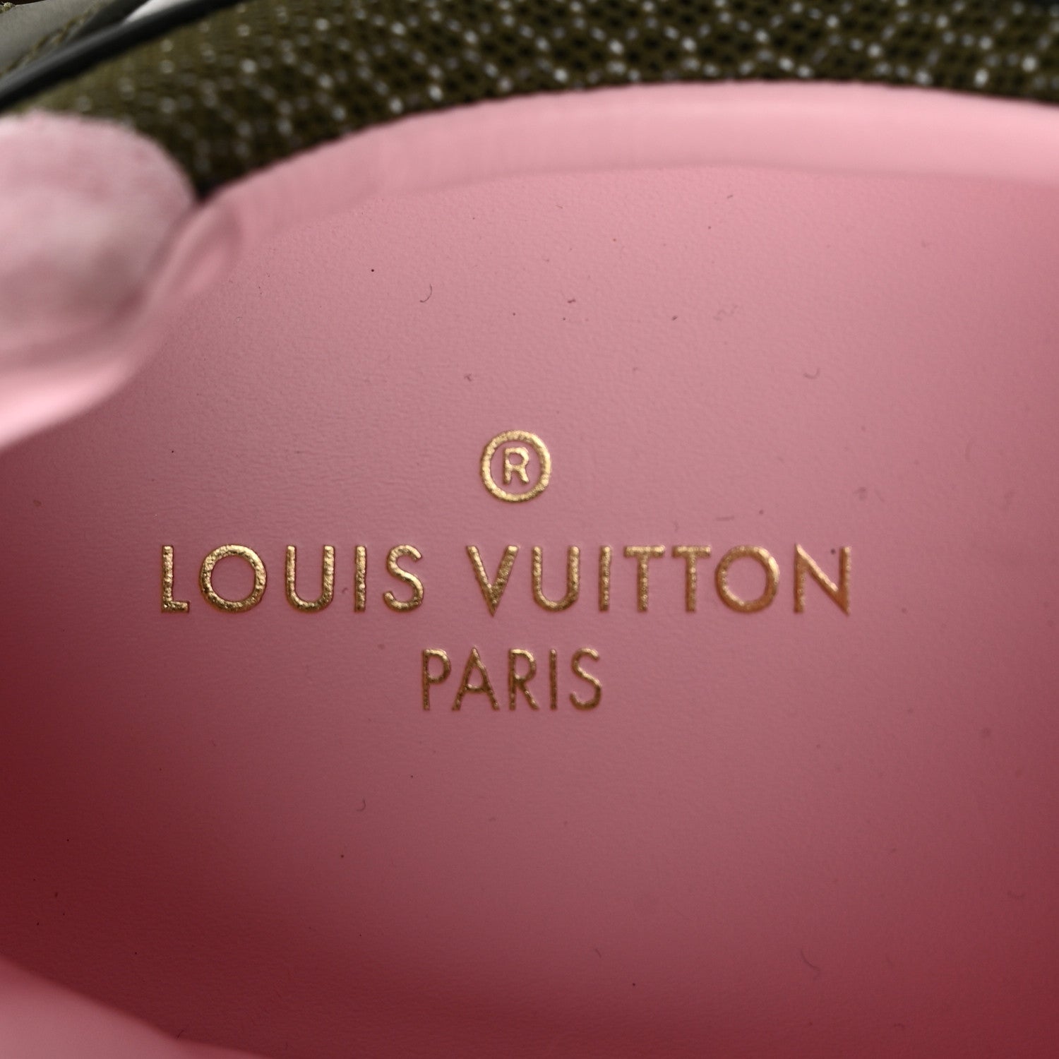 Louis Vuitton Suede Monogram Run Away Sneakers 37 Khaki Multicolor 8 of 8