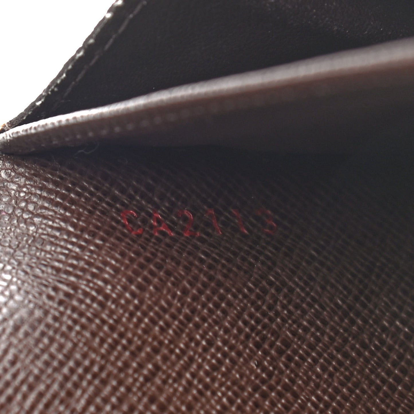 Damier Ebene Sarah Wallet
