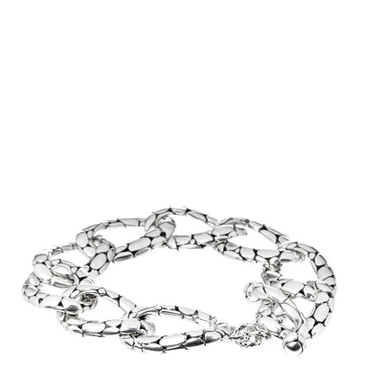 John Hardy Sterling Silver Kali Pebble Link Toggle Bracelet 3 of 4