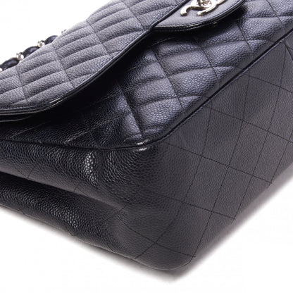 Chanel Caviar Quilted Jumbo Double Flap Black 6 of 10