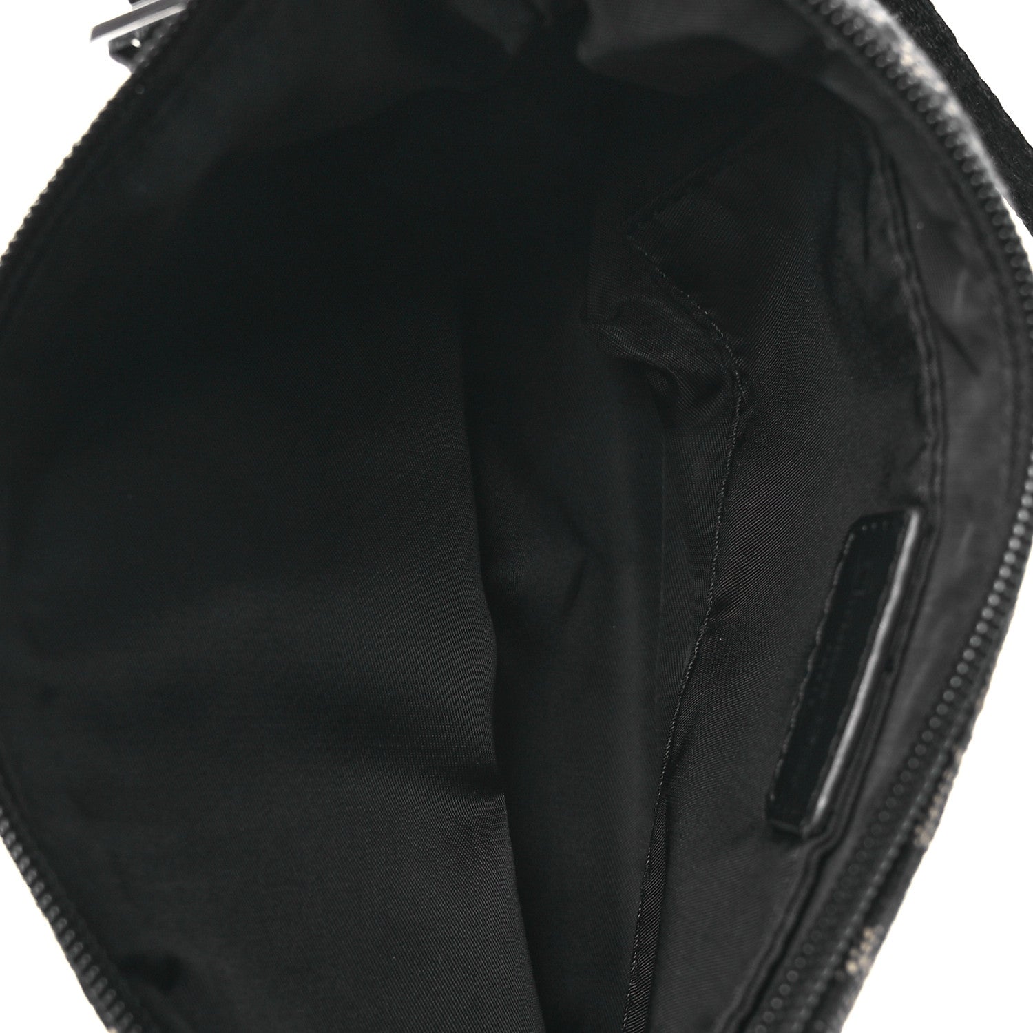 Christian Dior Monogram Shoulder Bag Pochette Black 5 of 11