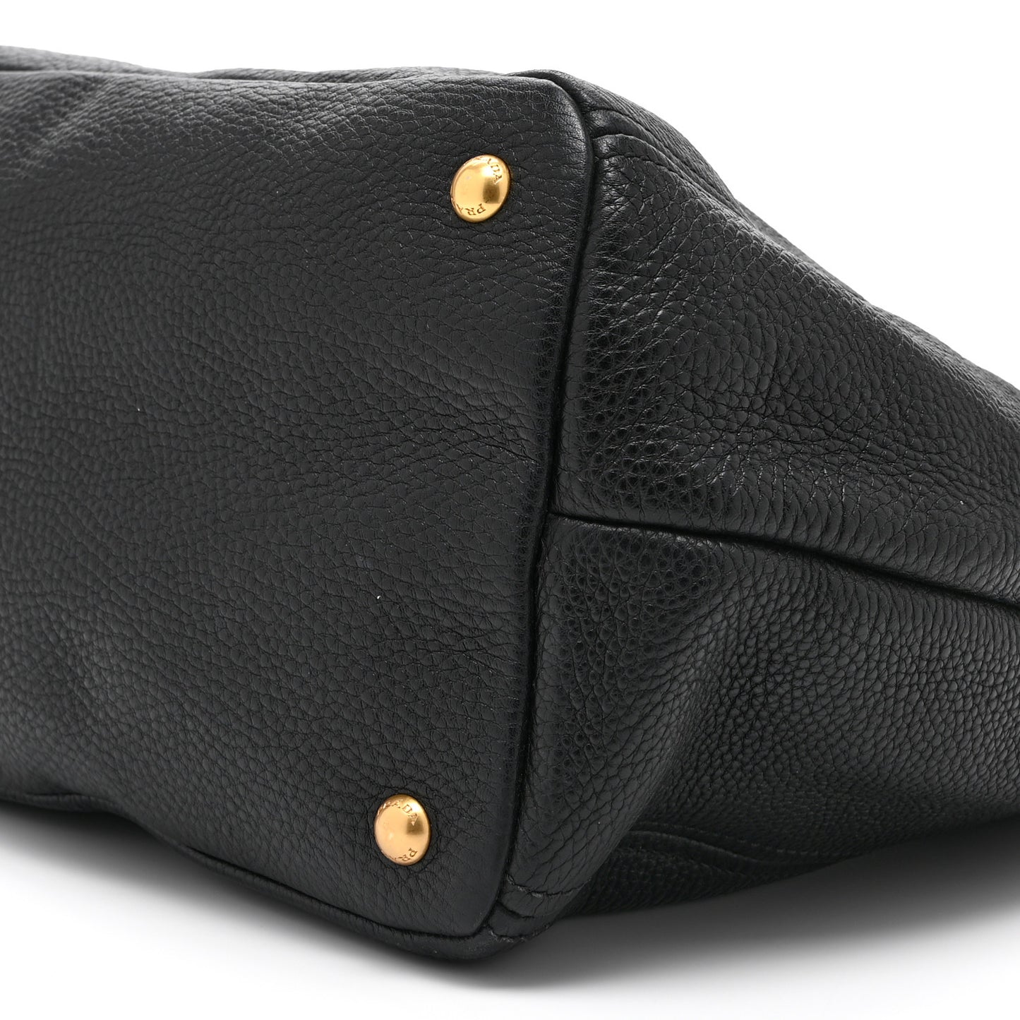 Vitello Daino Tote Black