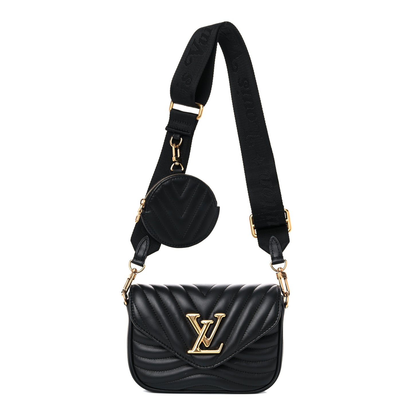 Calfskin New Wave Multi Pochette Black