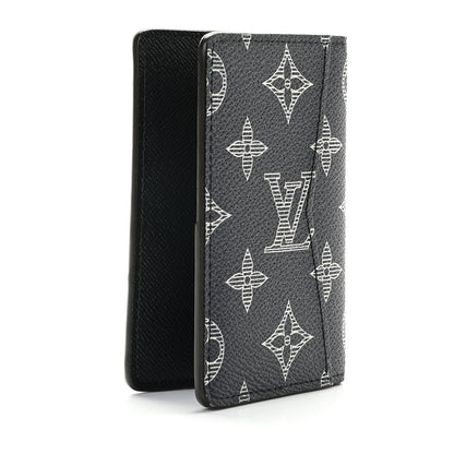 Louis Vuitton Savane Monogram Chapman Rhinoceros Pocket Organizer Encre 3 of 8