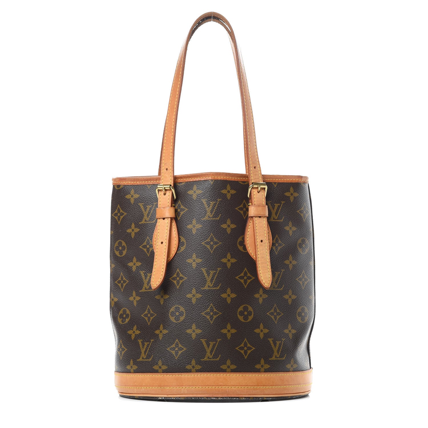 Louis Vuitton Monogram Petit Bucket 23 1 of 18