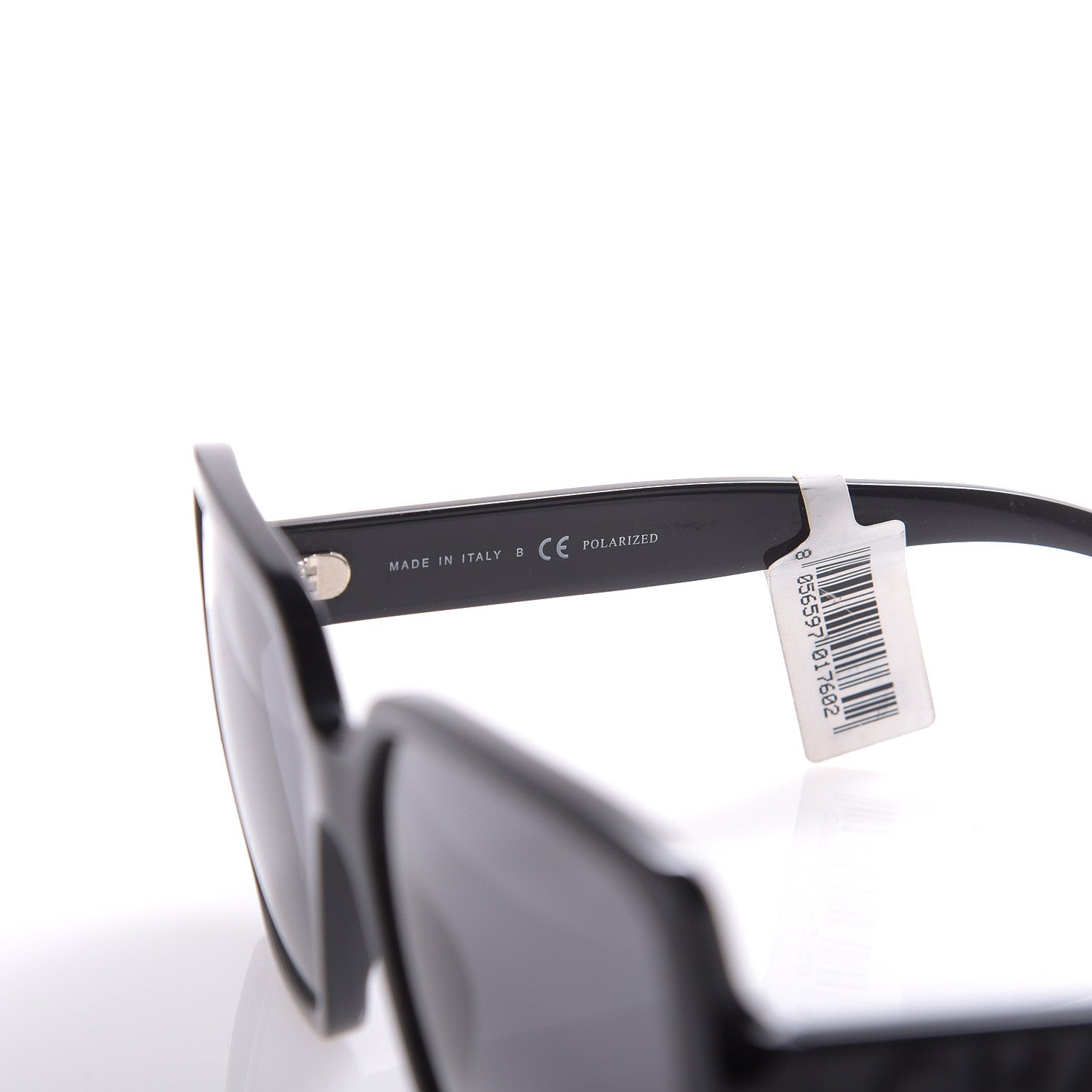 Chanel Acetate Polarized Square Sunglasses 5408 Black 6 of 7