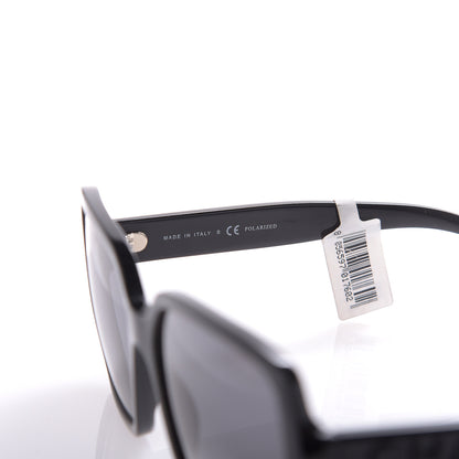 Chanel Acetate Polarized Square Sunglasses 5408 Black 6 of 7