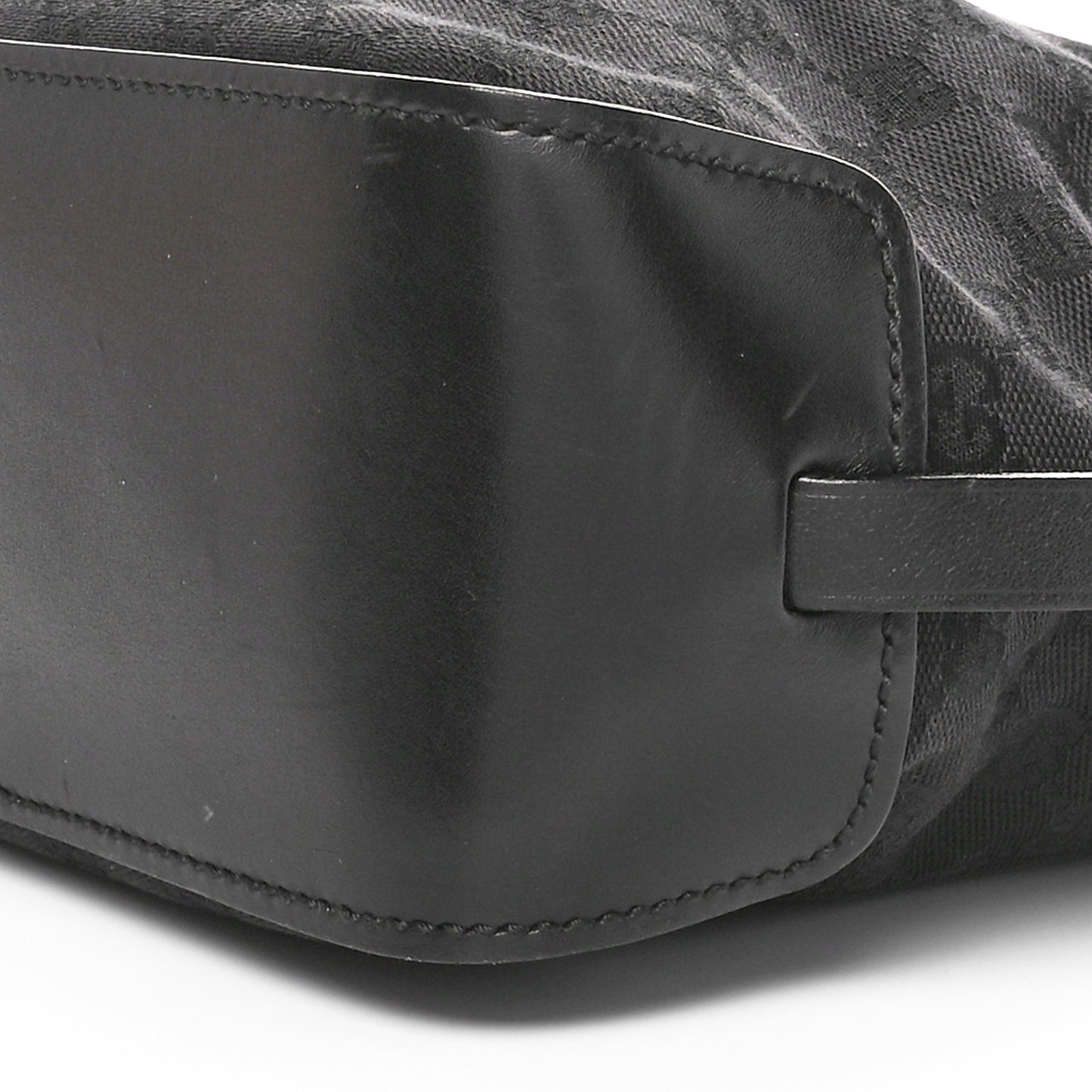 Monogram Small Bucket Tote Black