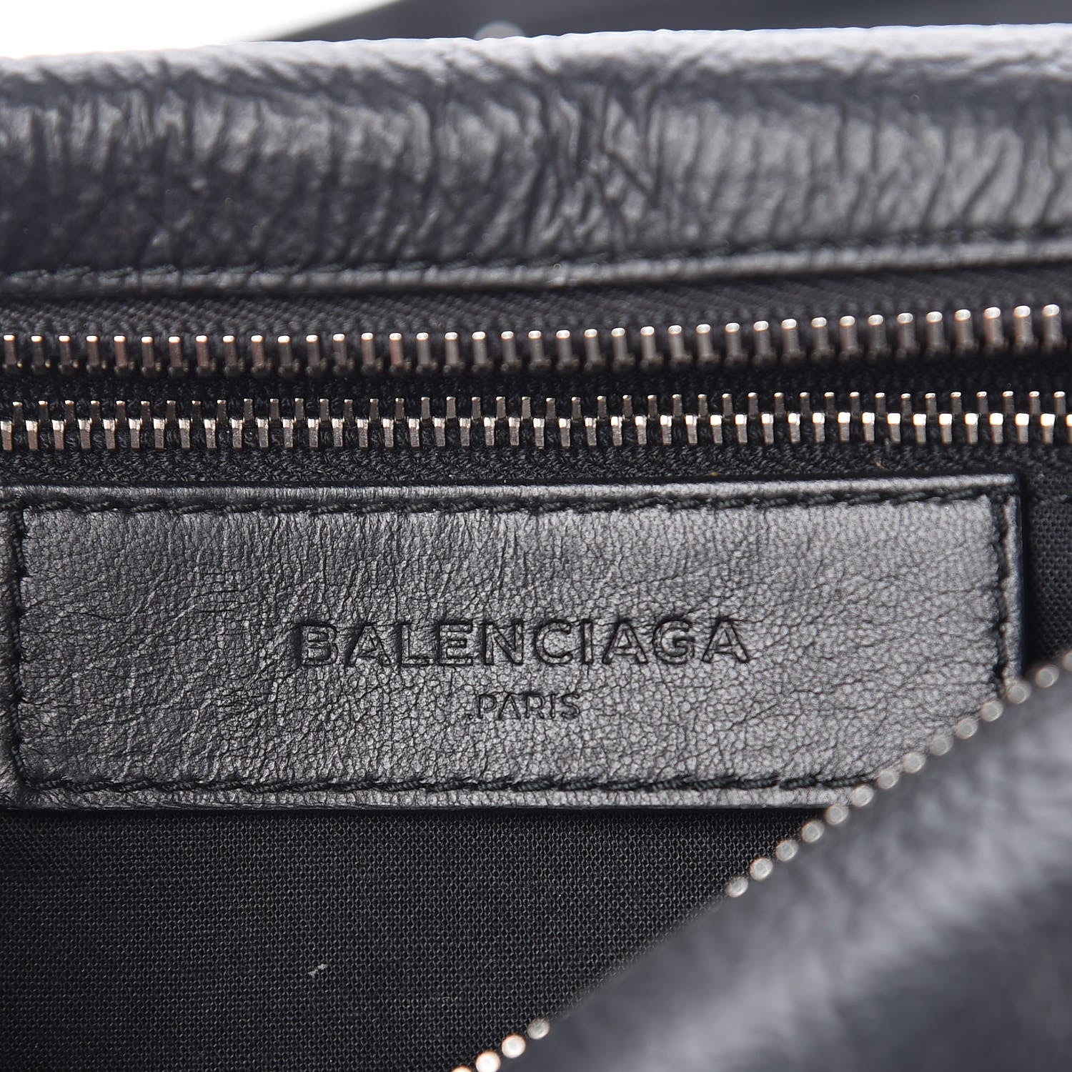Balenciaga Matte Goatskin Rubber Covered Classic Hardware Mini Twiggy Black 6 of 9