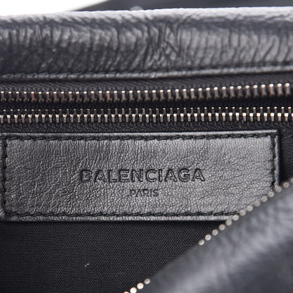 Balenciaga Matte Goatskin Rubber Covered Classic Hardware Mini Twiggy Black 6 of 9