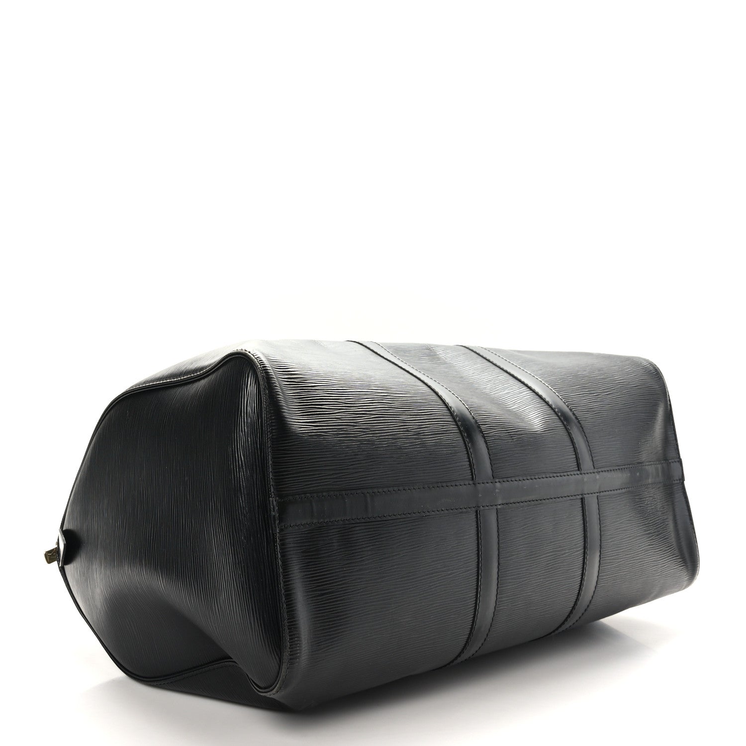 Louis Vuitton Epi Keepall 55 Black 3 of 10