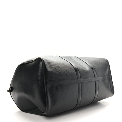 Louis Vuitton Epi Keepall 55 Black 3 of 10