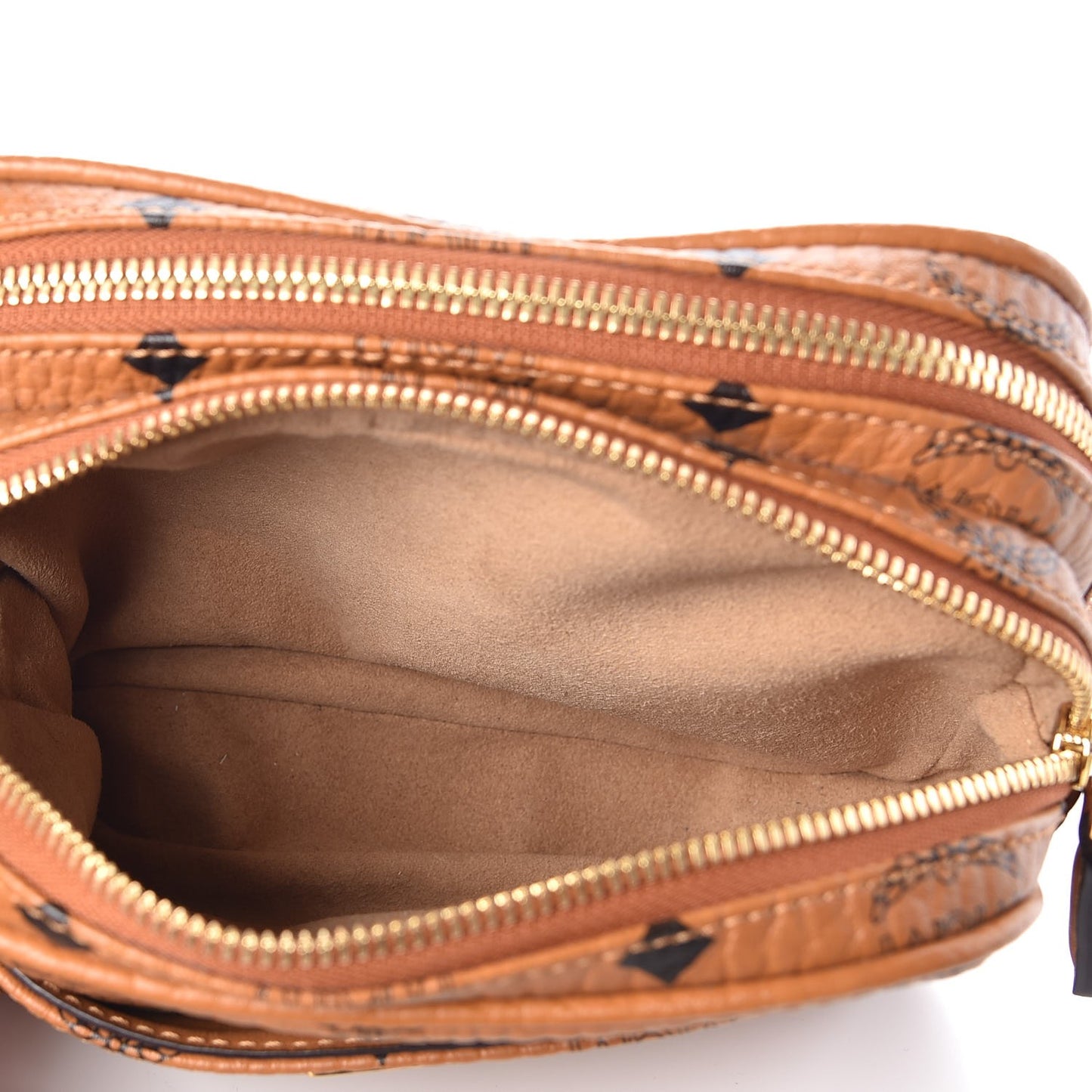 Visetos Camera Crossbody Bag Cognac