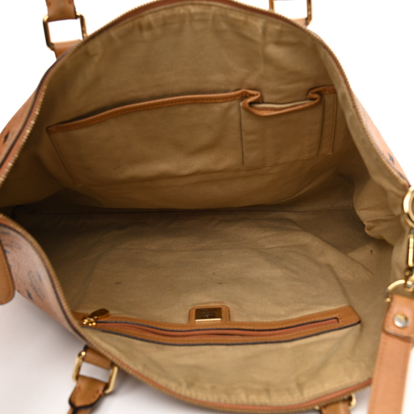 Visetos Essential Top Handle Tote Bag Cognac