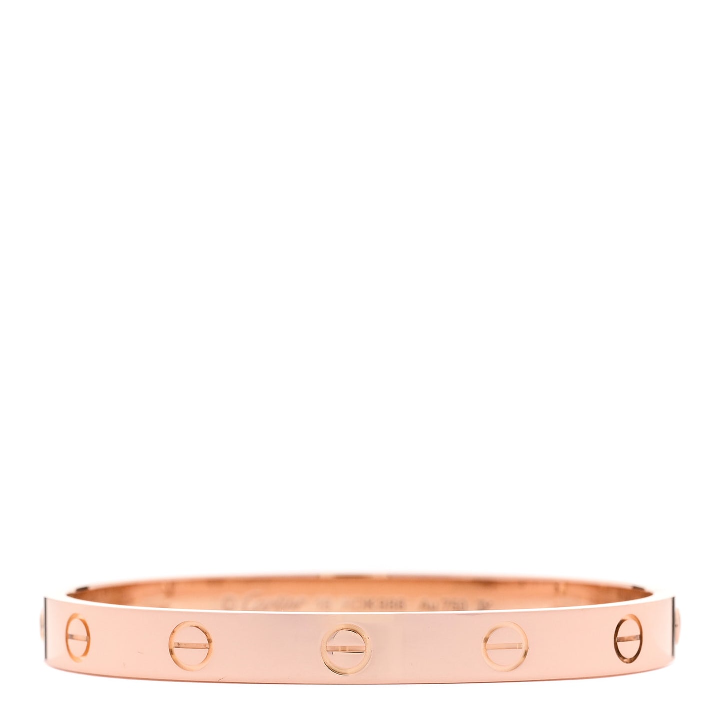 18K Pink Gold LOVE Bracelet 16