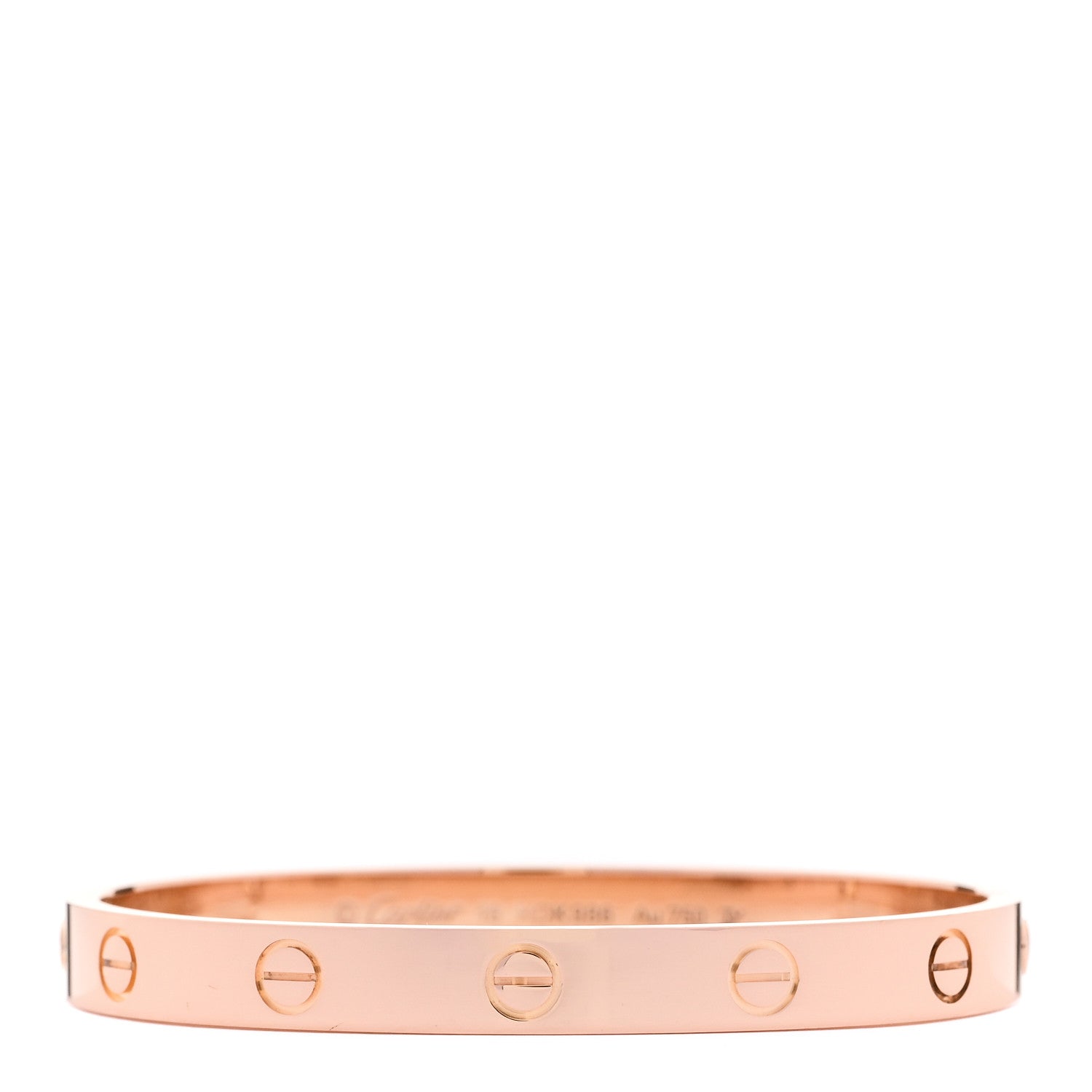 Cartier 18K Pink Gold LOVE Bracelet 16 1 of 8