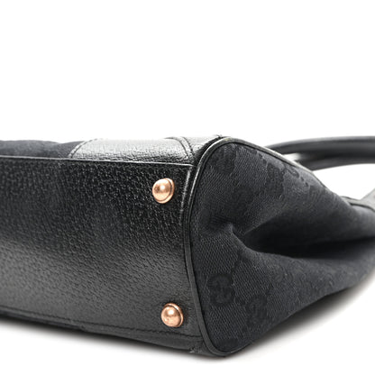 Gucci Monogram Calfskin Large Bardot Tote Black 10 of 13