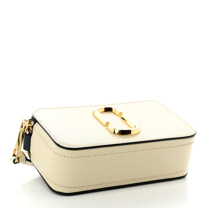Marc Jacobs Saffiano Small Snapshot Camera Bag New Cloud White Multicolor 4 of 11