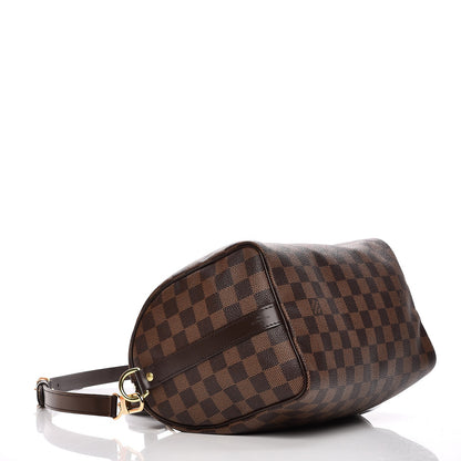 Louis Vuitton Damier Ebene Speedy Bandouliere 25 5 of 10