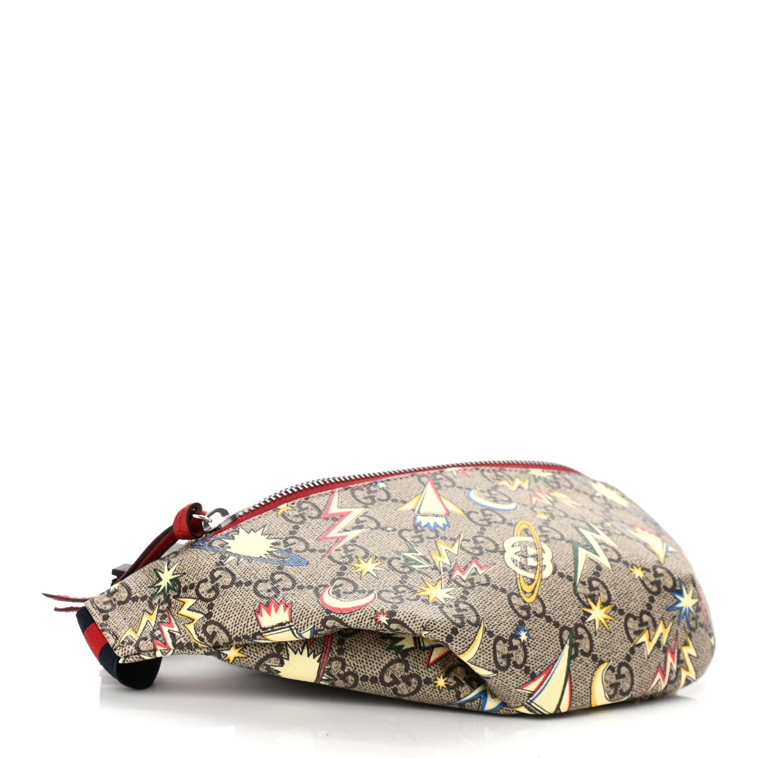 Gucci GG Supreme Monogram Childrens Space Print Belt Bag Multicolor 4 of 10